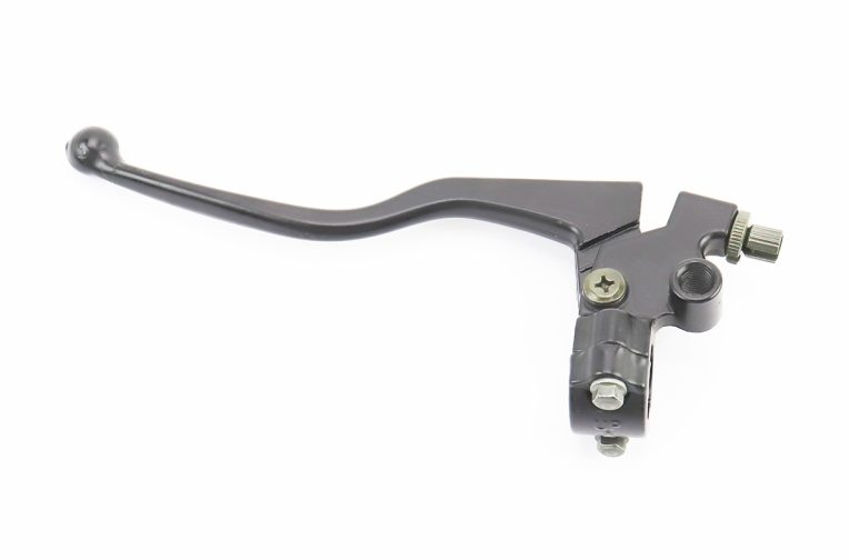 Важіль керма лівий з кріпленням під дзеркало (М10 права) МОТО CG/CB/Viper-V150A, тип 3 (можливі дефекти фарбування, див. фото)