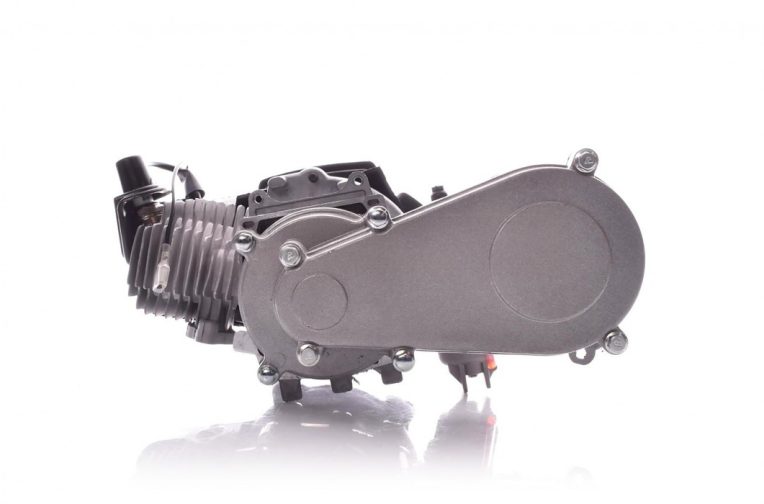 Двигатель  POCKET BIKE, ATV  2T  50cc  (редуктор, карбюратор, нулевик)