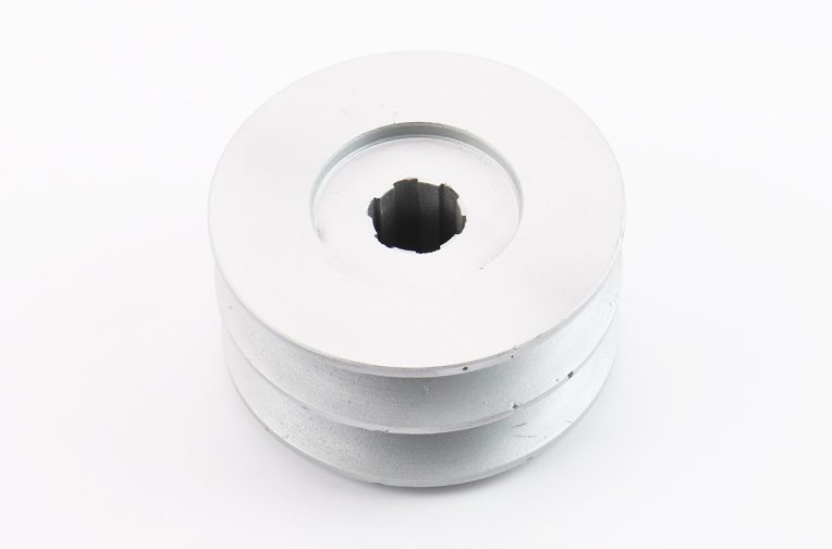 Шкив под коленвал d-20mm (D-88mm, 2-х ручейковый, два паза под ремень SPB, металл) 168F/170F