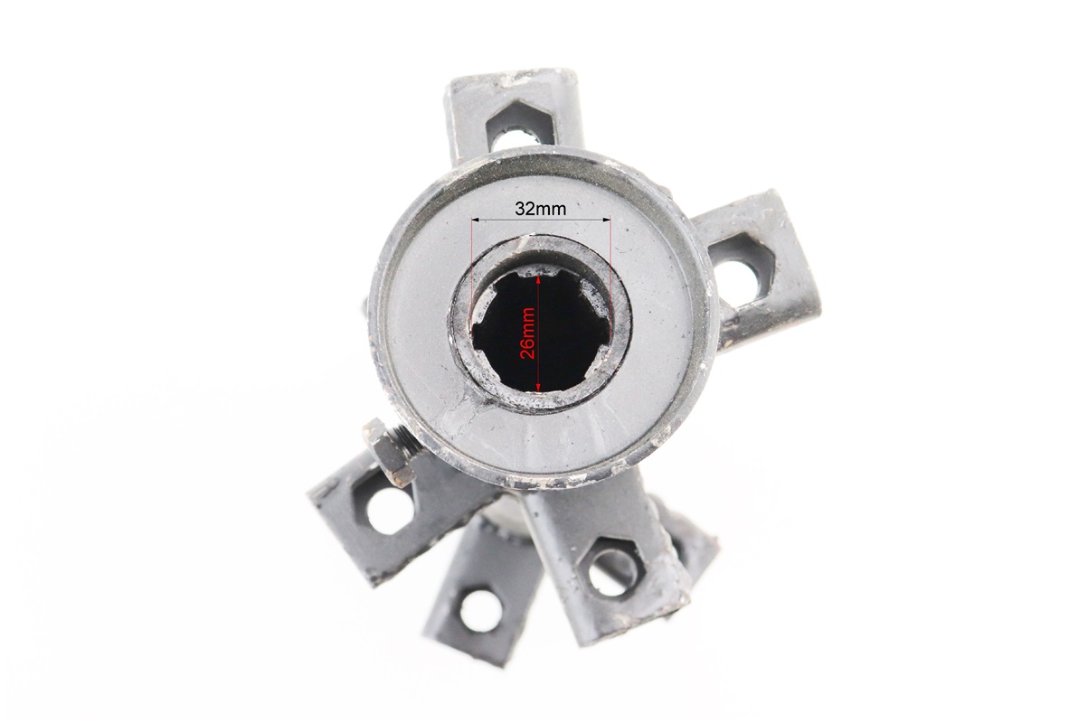 Фреза в сборе, под шлиц 32mm, ширина захвата 750mm, 18 ножа, R175/180/190/195/мототрактор — изображение 3