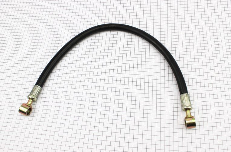 Шланг гідравлічний (L-67см, фітінг1 під болт D-18mm, фітінг2 під болт D-18mm)