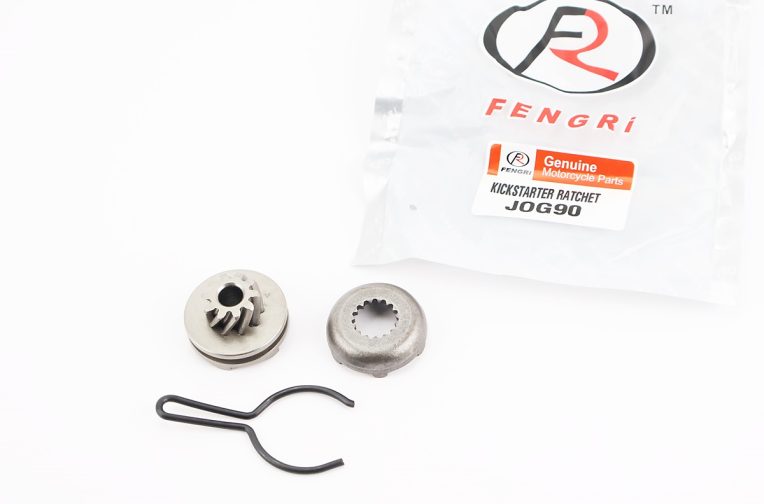 Храповик кикстартера Yamaha JOG + шайба, скоба