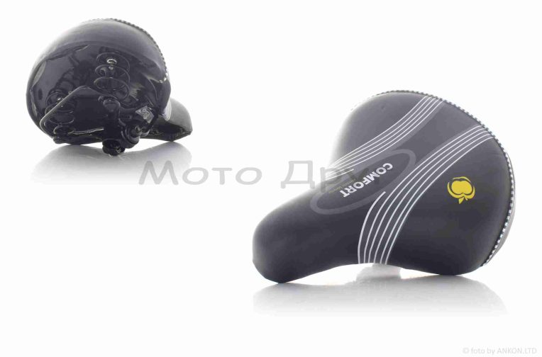 Седло вело  железная основа с пружинами  “Comfort”