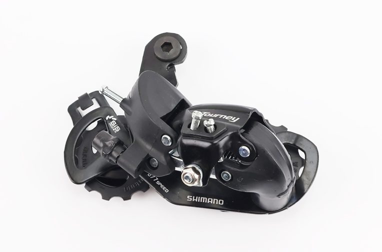 Перемикач ланцюга задній 6/7зв. кріпл. болт, чорний Tourney RD-TY300 Не оригінал