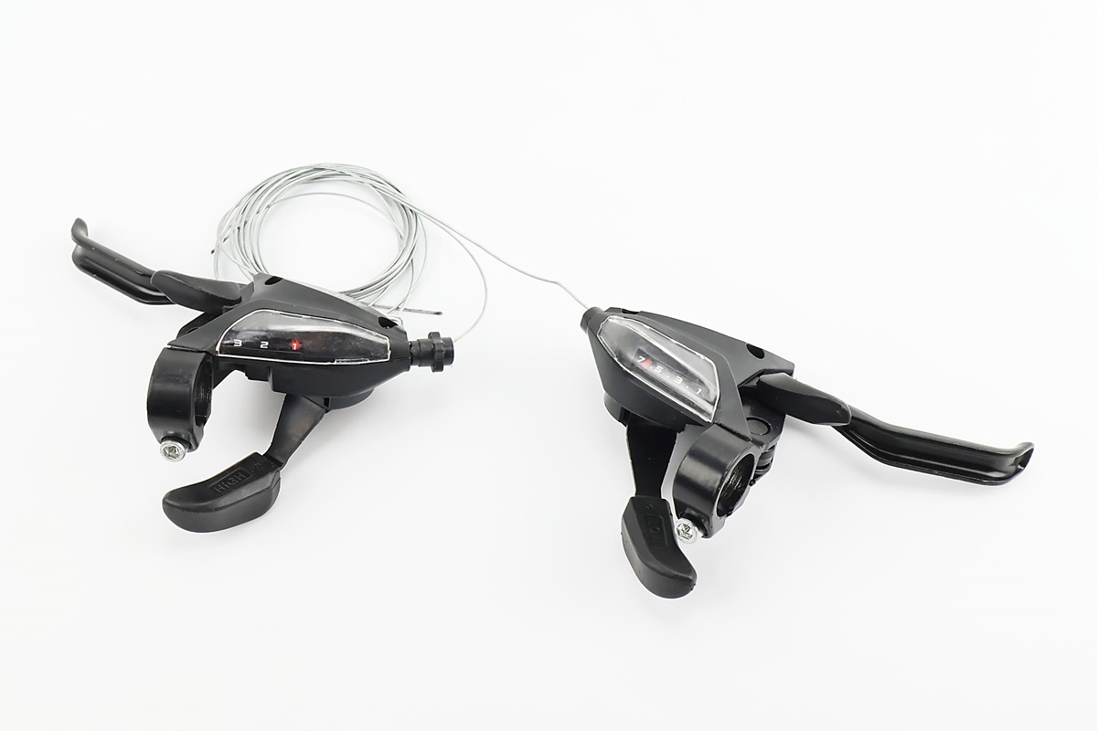 Переключатели (моноблок) 3x7 скоростей, чёрные SL-12