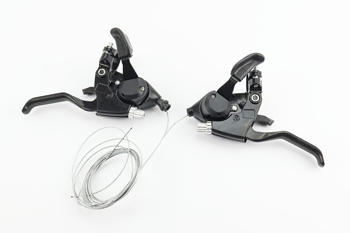 Переключатели (моноблок) 3x7 скоростей, чёрные SL-12 — изображение 2