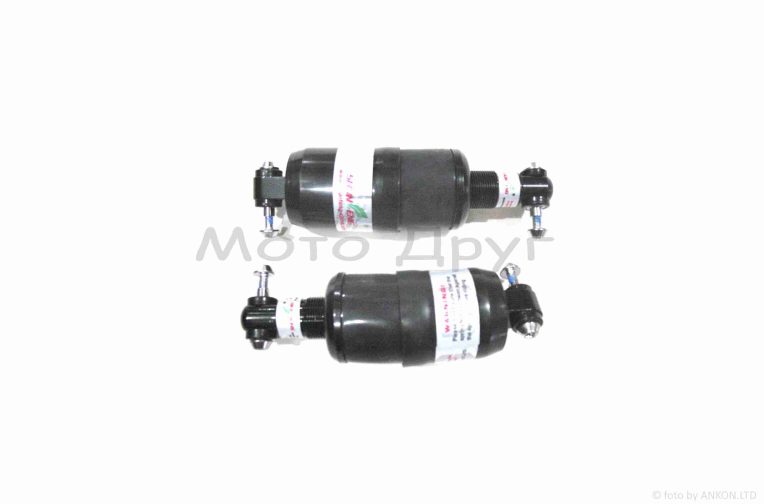 Амортизатор вело  L150mm, закритий  (чорний)