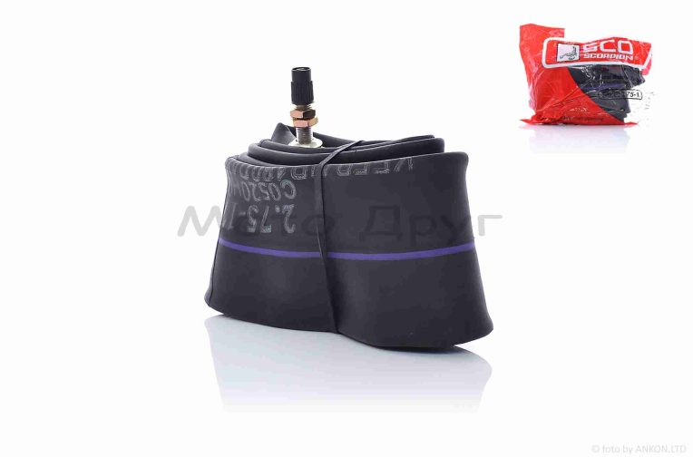 Камера 18″ 3.00-18 “SCORPION” (клапан прямий)