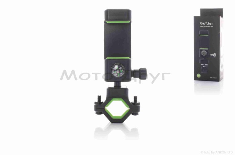 Тримач для телефону кріплення на кермо  +компас  #Q-003  #SJJ-011