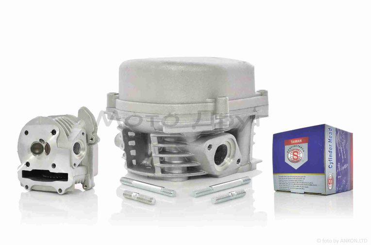 Головка цилиндра  GY6 80  D47  в сборе +крышка  “SEE-SL”