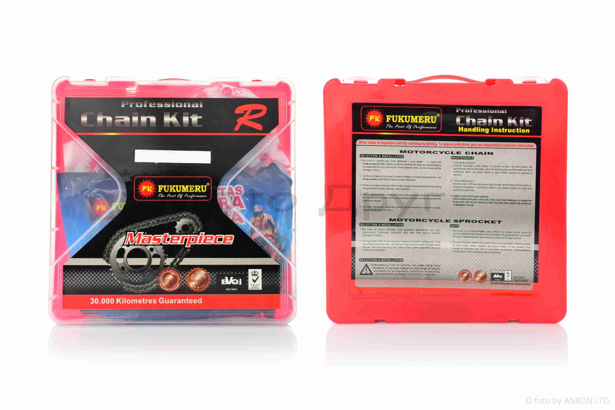 Зірки трансмісії пара Delta 428H-14/41 +ланцюг 128L "FUKUMERU" - Зображення 3