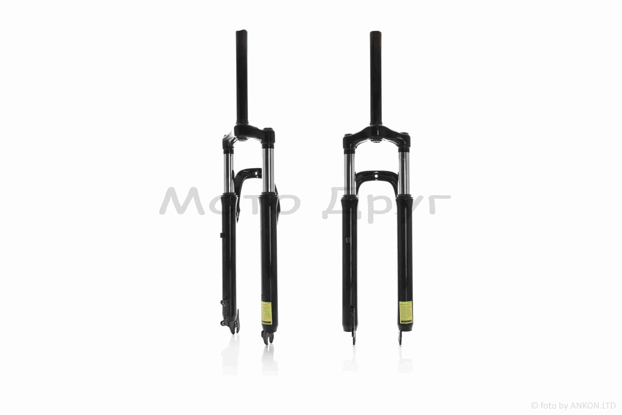 Вилка вело 27.5" 1-1/8" пружинна #QC-013 - Зображення 2