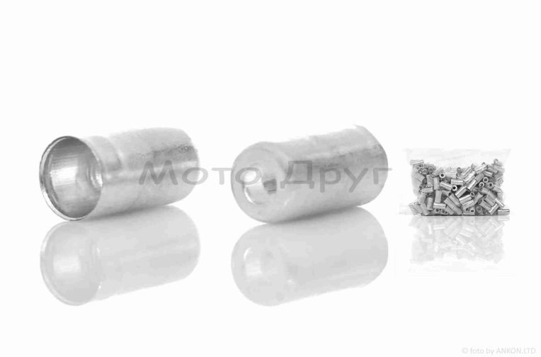 Наконечник для троса вело (обжим)  (200шт)