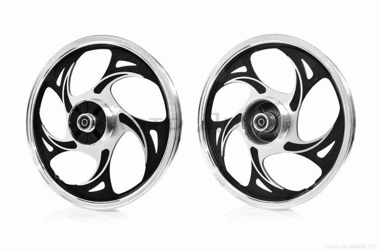 Диск колеса задній 17″-1.60 Alpha/Active d12, литий #капля