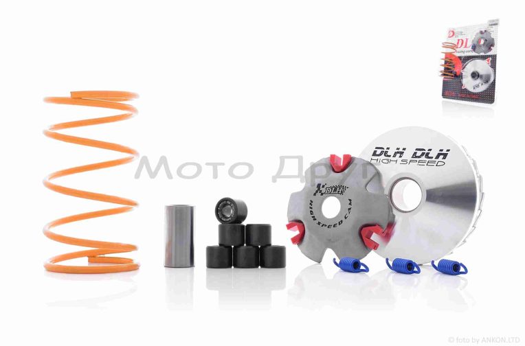 Вариатор передний (тюнинг)  DIO AF34  ролики 9г  “DLH”