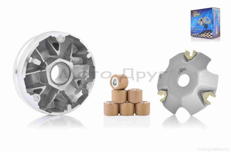 Вариатор передний  GY6 80/100  ролики 10.0g  “LIPAI”