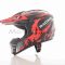 Шлем кроссовый  "IBK"  (#126, красный, L, RACING)