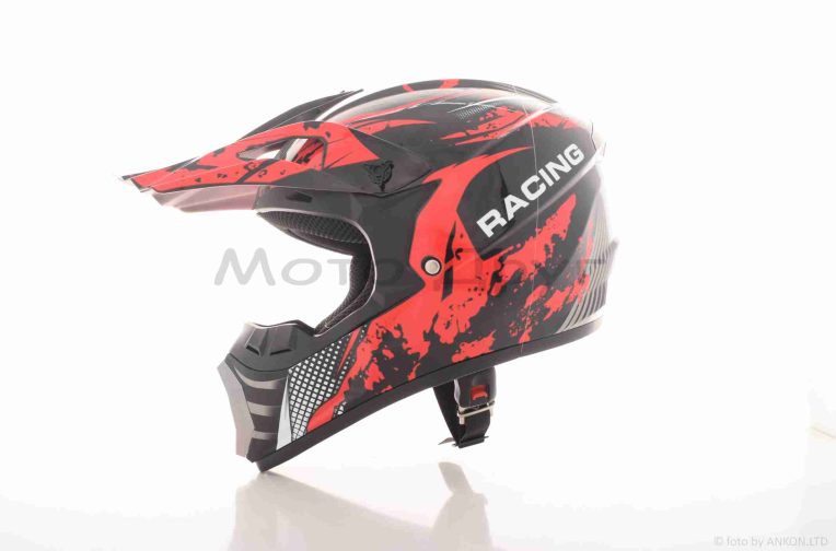 Шлем кроссовый  “IBK”  (#126, красный, L, RACING)