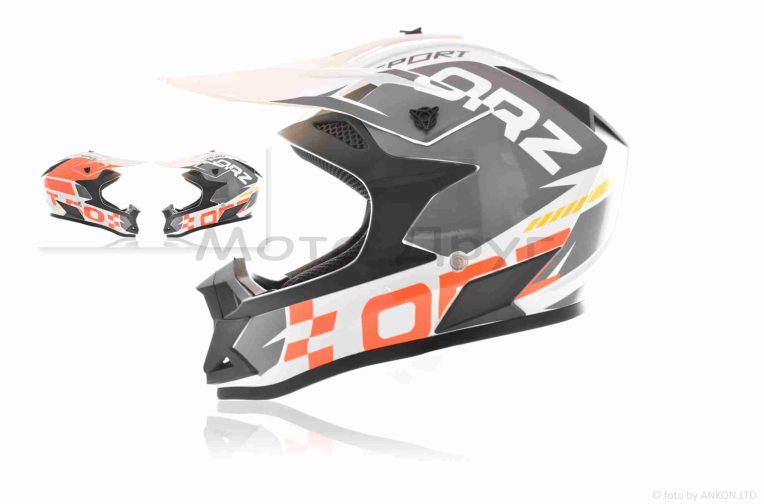 Шлем кроссовый  “IBK”  (#166-ORZ/3, XL)