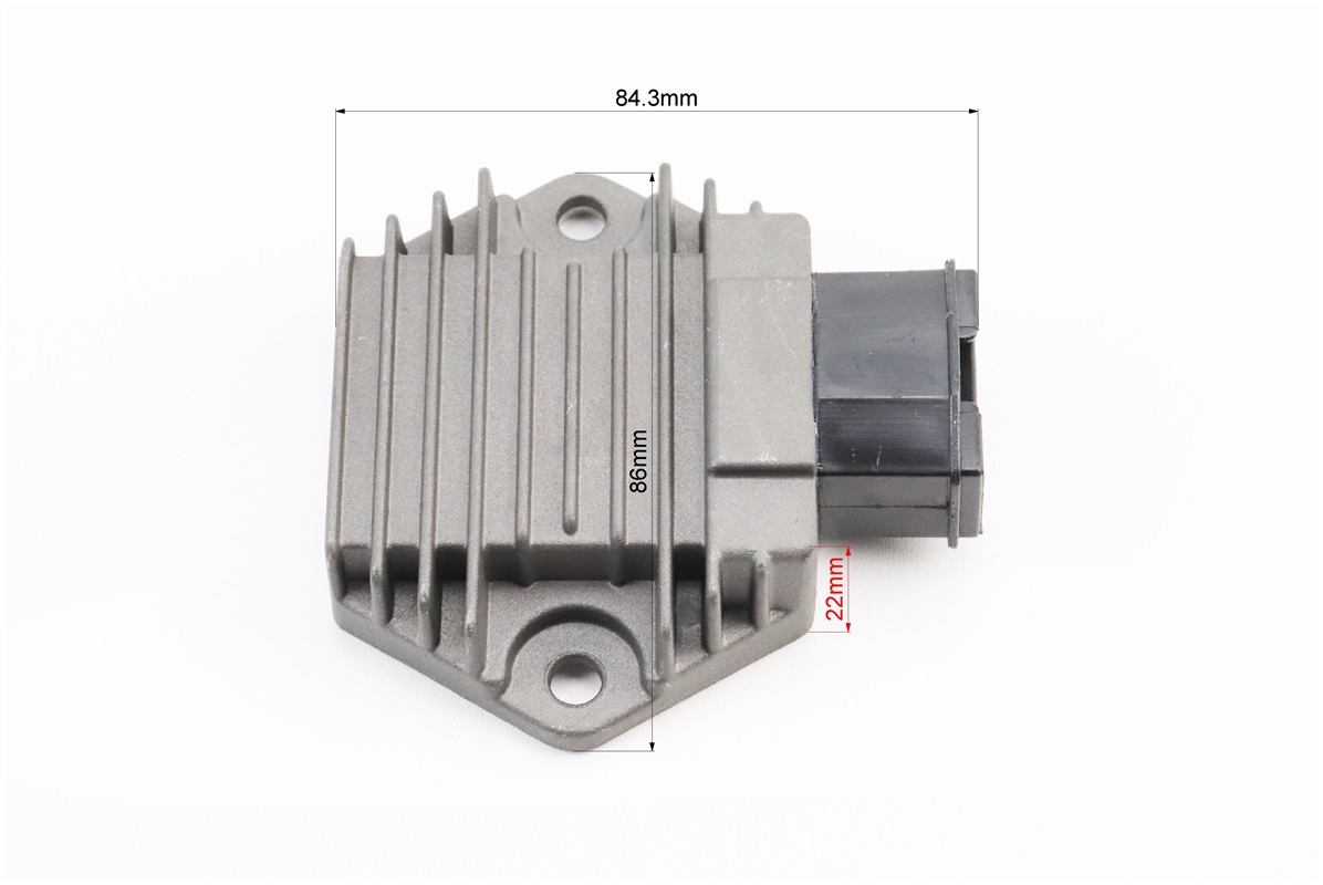 Реле-регулятор напруги (L84*W85*H24mm) SH691-12 HONDA CB250/CB400F/CB500S/CB600F/CBR600F/CBR900RR/VT750C/VTR1000F - Зображення 3