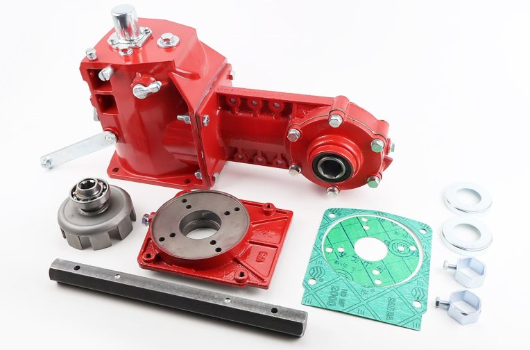 Редуктор піввісі+коробка КПП у зборі (2-вперед, 1-назад) Тип 2