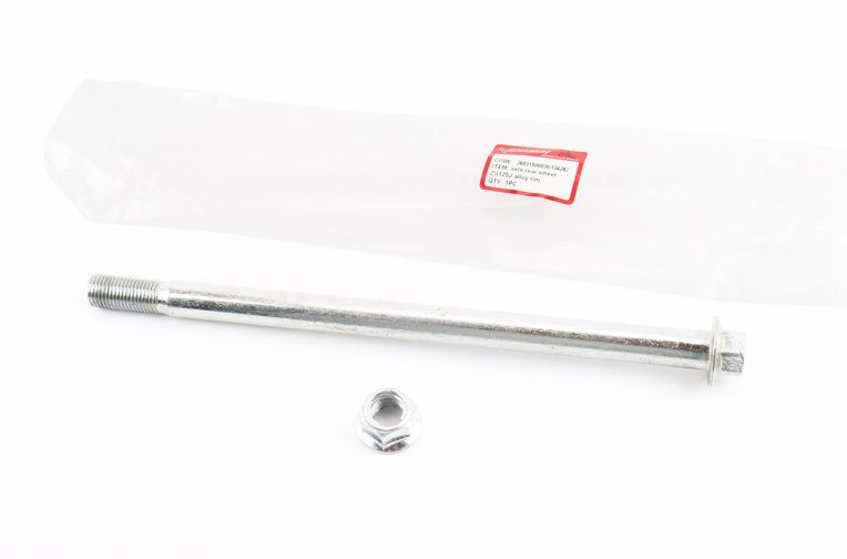Вісь колеса заднього d15mm; L245mm + гайка