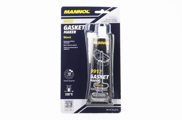 Герметик силіконовий високотемпературний ЧОРНИЙ “Gasket Maker BLACK” 85g