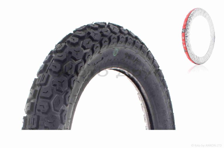 Покришка мото  17″  110/90-17  #RAVO  TT  шип  6PR  “SERVIS”  ПАКИСТАН