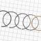 Кольца поршневые 39x1mm HONDA GX35 (CG438) - 4Т