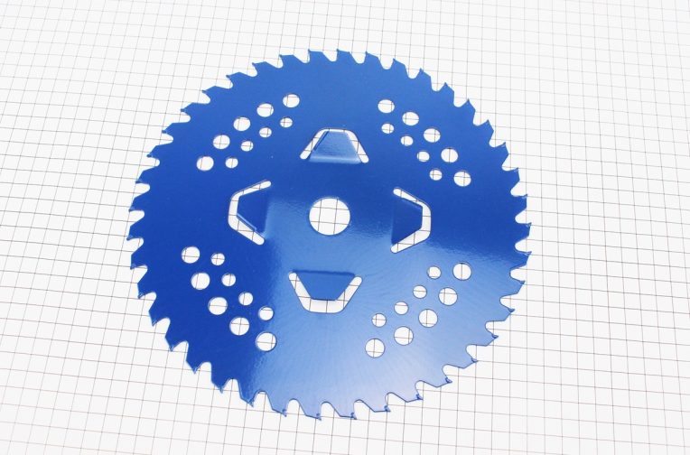 Ніж 40Тх255mm побідитові зуби “пелюстка”, “BLUE”