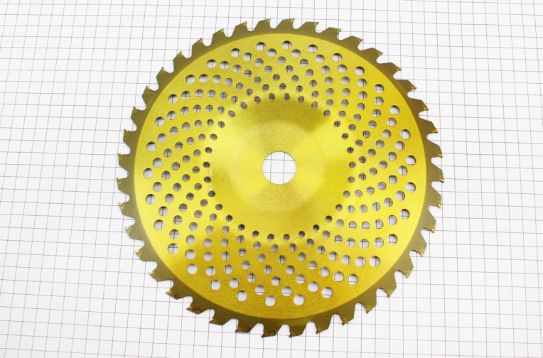 Ніж 40Тх255mm побідитові зуби, “тарілка”, “GOLD”