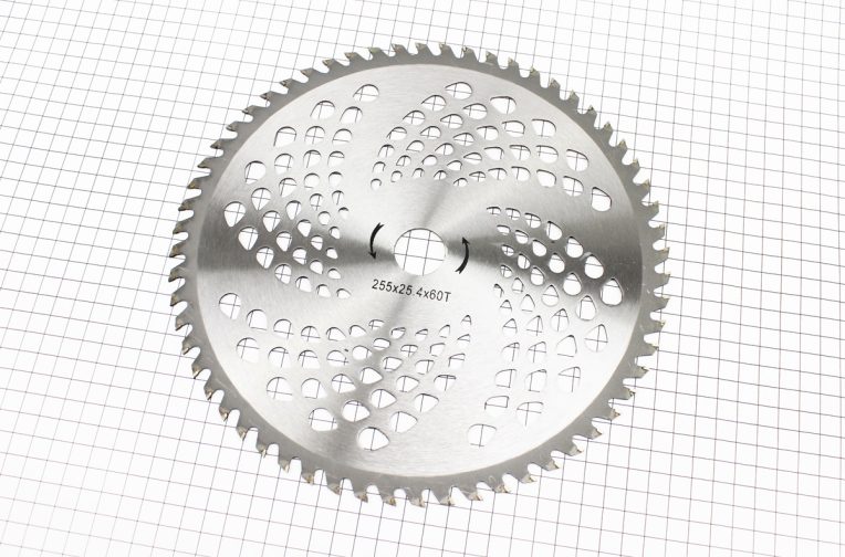Ніж 60Тх255mm побідитові зуби