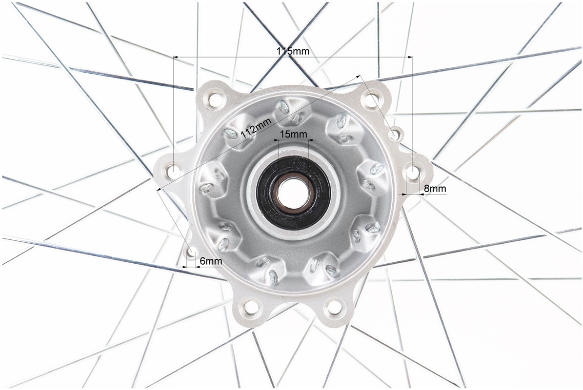 Loncin LX250GY-3 Колесо переднє спицьоване 1,85-21 - Зображення 5