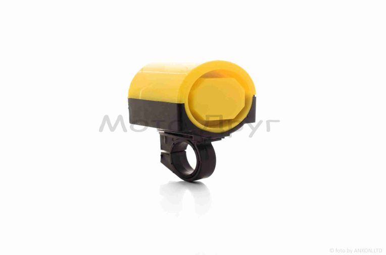 Дзвінок вело  жовтий, 2хААА  #LD-003