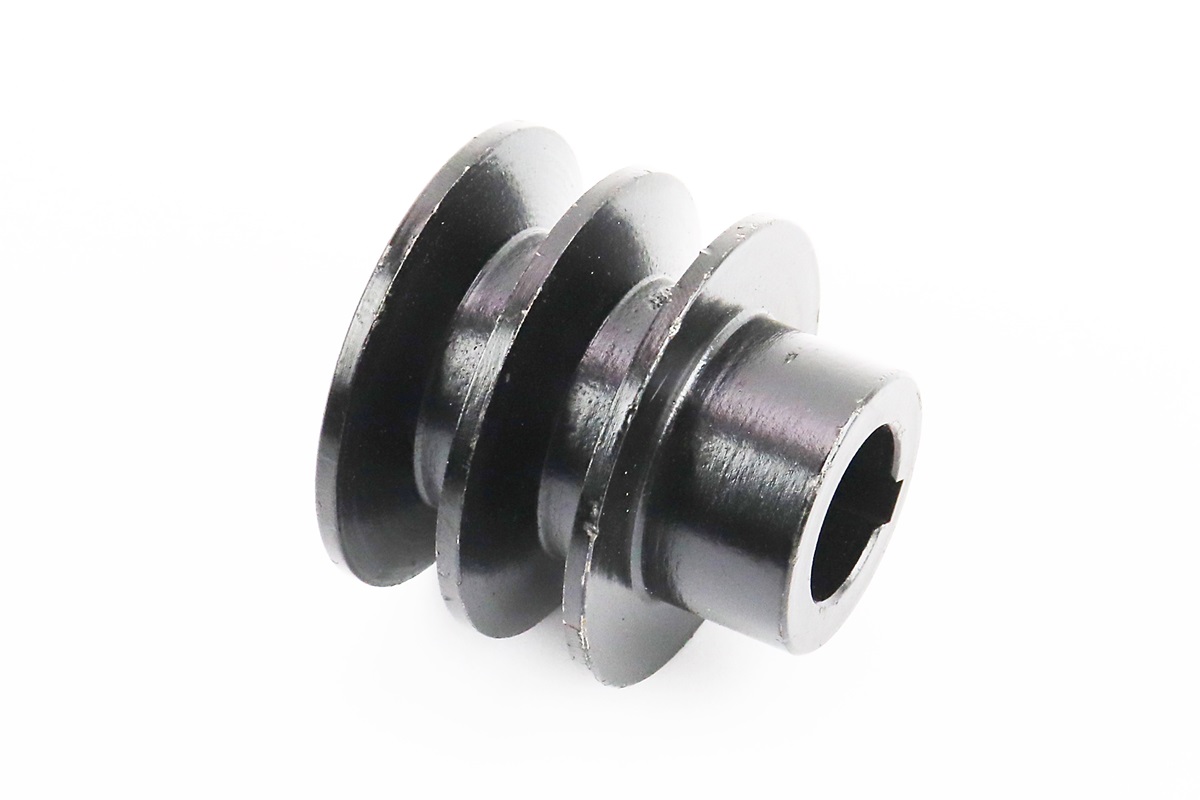 Шкив под коленвал d-20mm (D-55mm, 2-х ручейковый, два паза под ремень SPA, металл) 168F/170F Тип 1