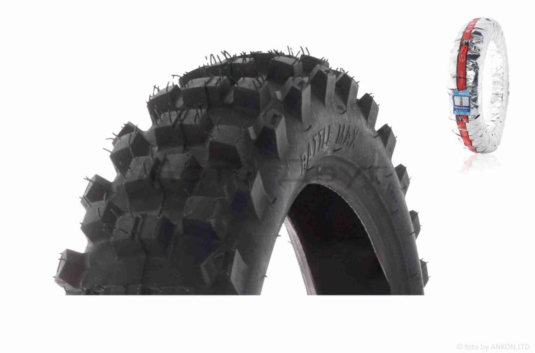 Покрышка мото 18″ 110/100-18 #BATTLE MAX TL кросс “SERVIS” ПАКИСТАН