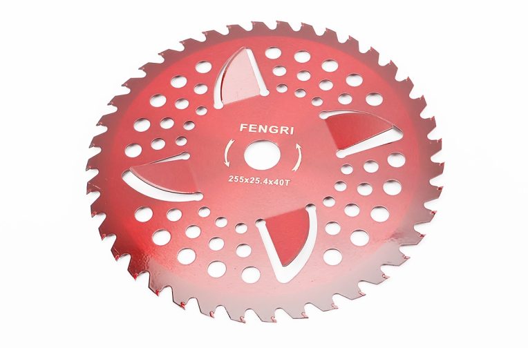 Ніж 40Тх255mm побідитові зуби “пелюстка”, “RED Bomba”