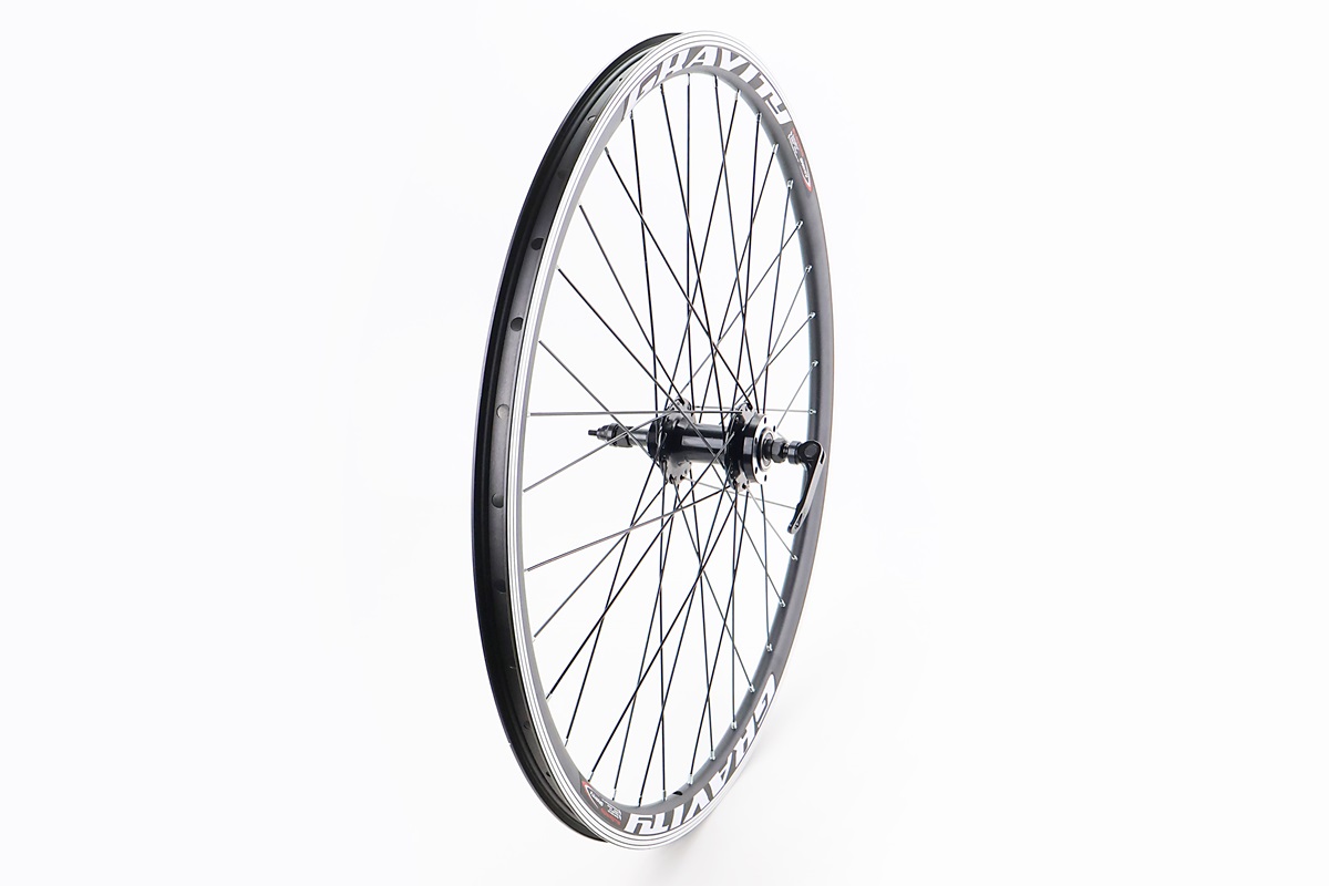 Колесо 27,5" заднее Disk-brake, обод "капля" и втулка 14Gx36H алюминиевые, пром-подшипники NECO MS31R, под вольнобег, крепл. эксцентрик, "GRAVITY" — изображение 2