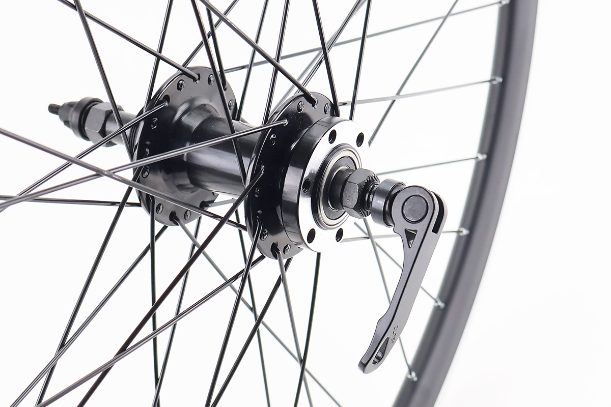 Колесо 27,5" заднее Disk-brake, обод "капля" и втулка 14Gx36H алюминиевые, пром-подшипники NECO MS31R, под вольнобег, крепл. эксцентрик, "GRAVITY" — изображение 4