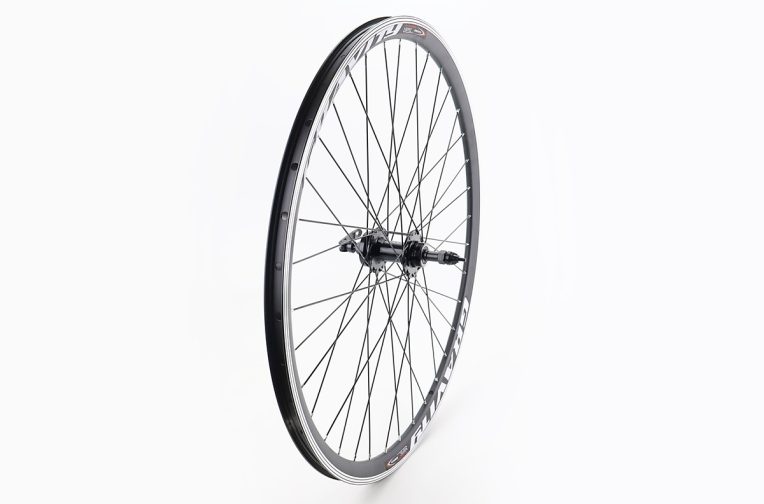 Колесо 29″ заднее V/Disk-brake, обод и втулка 14Gx36H алюминиевые, пром-подшипники 6200 2RS, под вольнобег, крепл. эксцентрик, ” GRAVITI”