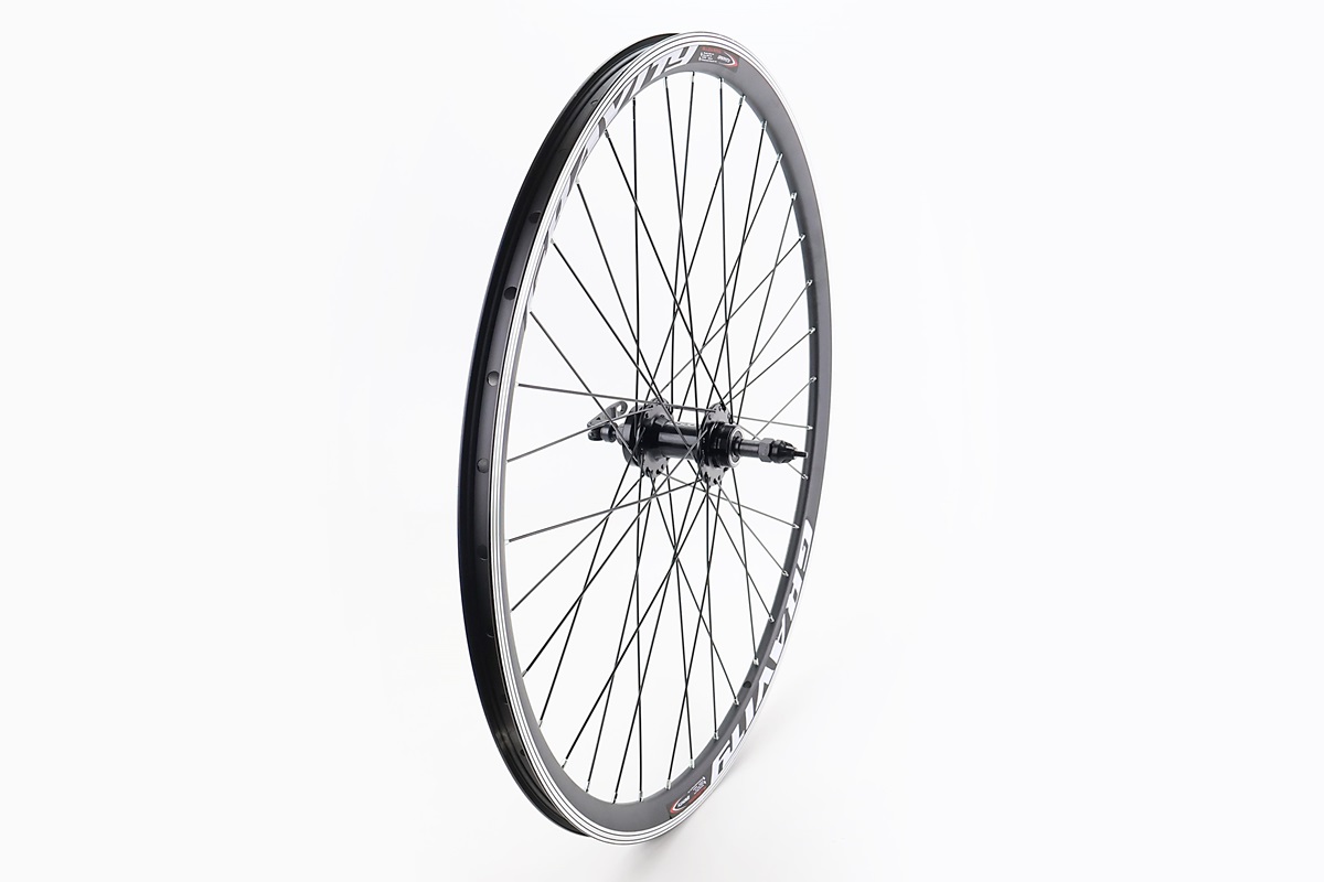 Колесо 29" заднее V/Disk-brake, обод и втулка 14Gx36H алюминиевые, пром-подшипники 6200 2RS, под вольнобег, крепл. эксцентрик, " GRAVITI"