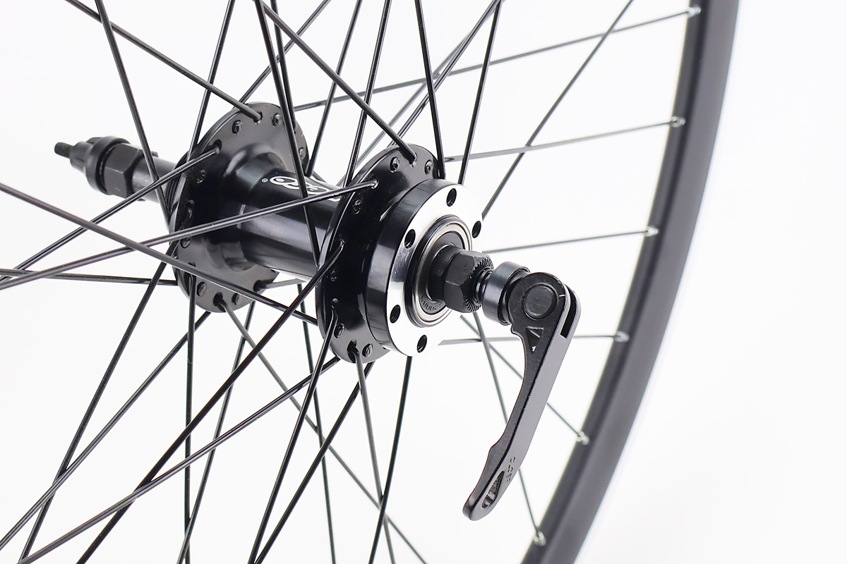 Колесо 29" заднее V/Disk-brake, обод и втулка 14Gx36H алюминиевые, пром-подшипники 6200 2RS, под вольнобег, крепл. эксцентрик, " GRAVITI" — изображение 4