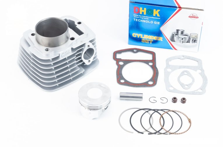 Циліндр к-кт (цпг) 166FMM CB250cc-65,5мм (висота циліндра 82/108мм) (палець 15мм)  DHOK