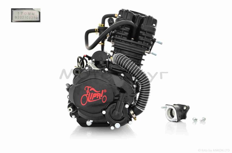 Двигатель 170MM 250сс, OHV, жидкостное охлаждение “LIPAI” (CG250)
