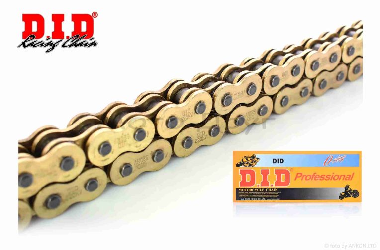 Цепь трансмиссии 520HV-128L сальниковая GOLD “DID”