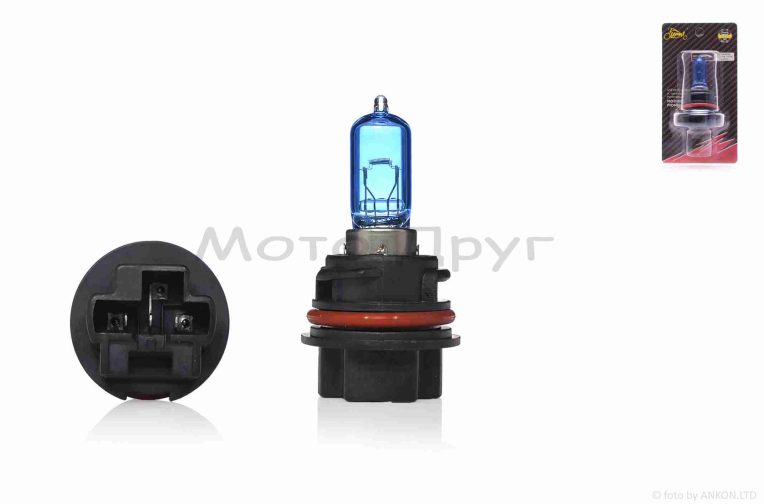 Лампа фары  PH11 12V 40/40W  DIO АF34/35, LEAD AF48  синяя  “LIPAI”