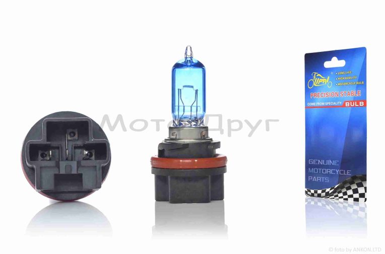 Лампа фары  HS5 12V 35/35W  LETS 4  синяя  “LIPAI”