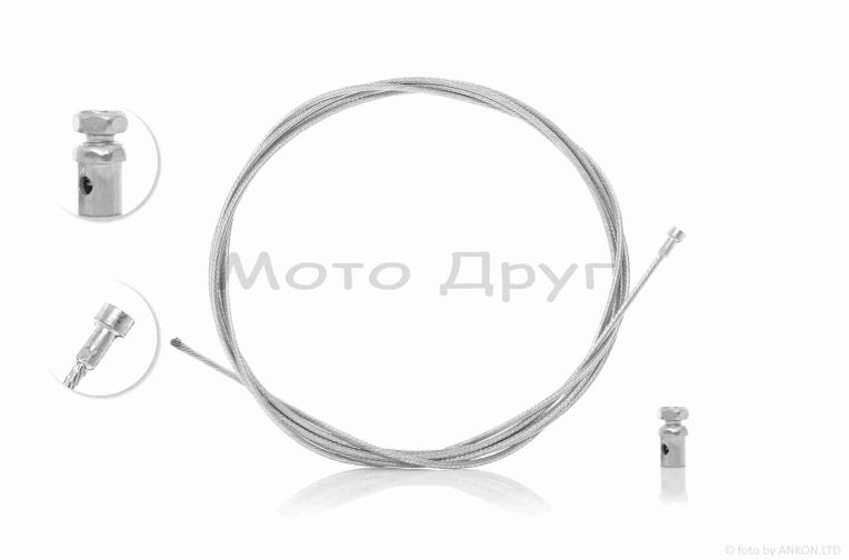 Ремкомплект троса жила  d2.3  L2300  #2  +боночка d6