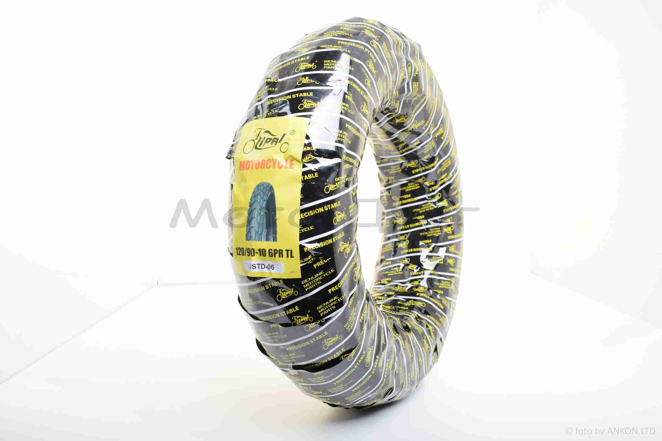 Покришка мото 10" 120/90‑10 TL, 6PR "LIPAI" #JSTD‑06 - Зображення 2