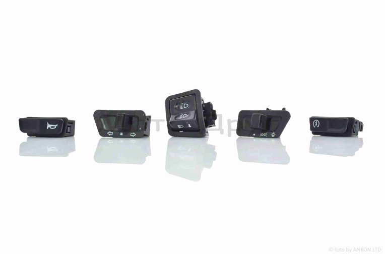 Кнопки керма к-кт  GY6 50/150  5шт